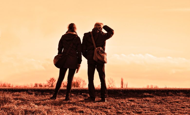 people travelers together standing 3217855